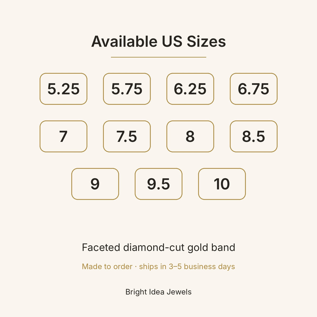 24K Gold Faceted Ring – Diamond-Cut Sparkle Band