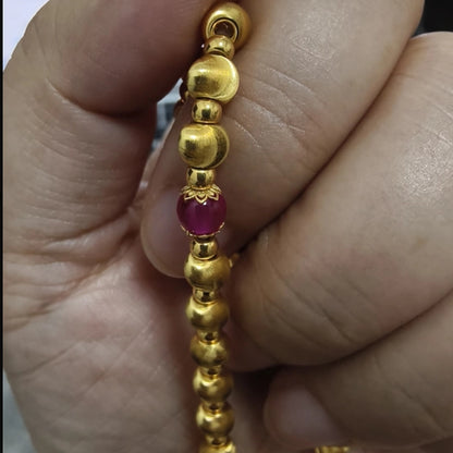 18K Solid Gold Filigree Flower Bead Caps – 4mm or 5mm Spacers, Pack of 4