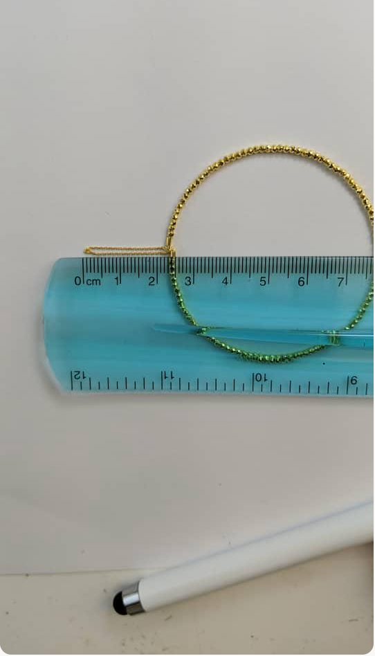 18K Solid Gold Double Row Faceted Bead Bracelet – AU750