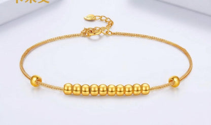 Princess Series O-Chain Bracelet - 18K Solid Gold
